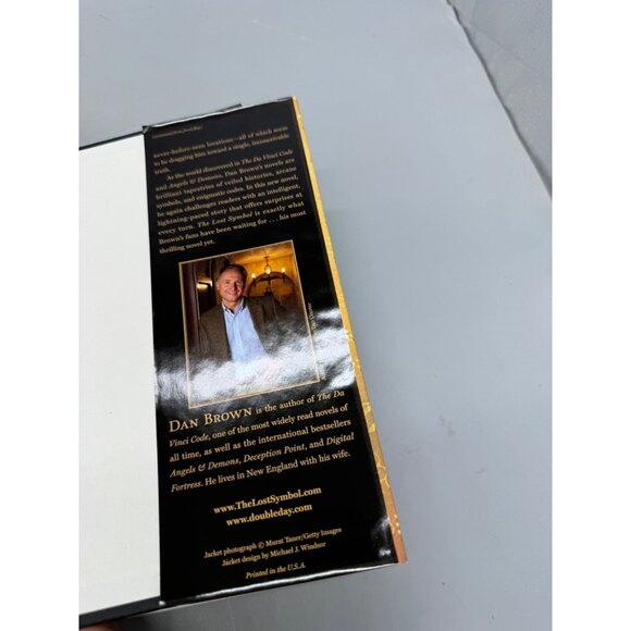 Dan Browns The Lost Symbol Hardcover Novel book English dust cover 2009 READ - Picture 6 of 8